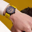 Pierre Lannier Paddock 341A449 – Montre Homme Chronographe 43mm Cadran Noir Bracelet Jaune Sport Racing
