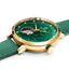 Montre Femme Pierre Lannier Eolia 310F577 – Automatique – Cadran Vert – Bracelet Cuir Vert – 37 mm