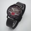 Montre Pierre Lannier Bretzel Airlines Blason Rouge – Boîtier Noir 40,5 mm – Bracelet Milanais Noir – Édition Spéciale Alsacienne