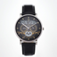 Montre Pierre Lannier Bretzel Airlines Blason Or – Acier 40,5 mm – Bracelet Cuir Noir – Édition Spéciale Alsacienne