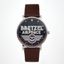 Pierre Lannier x Bretzel Airlines – Montre Bretzel Air Force Acier – Bracelet Cuir Acajou – Édition Spéciale
