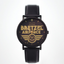 Montre Pierre Lannier Bretzel Air Force – Série Spéciale – Boîtier Noir 40,5 mm – Bracelet Cuir Noir – Made in France