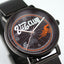 Montre Bretzel Vélo Club – Pierre Lannier x Bretzel Airlines : boîtier noir 40,5 mm, bracelet milanais acier noir, design cycliste alsacien, étanche 50 m, quartz. Édition spéciale Made in France.