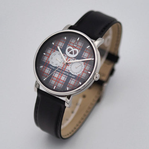Pierre Lannier x Bretzel Airlines – Montre Kelsch Bleu Blanc Rouge – Bracelet Cuir Noir – Édition Spéciale Alsace