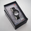 Montre Pierre Lannier Mac Bretzel – Édition Bretzel Airlines – Acier Noir 40,5 mm – Bracelet Milanais Noir – Made in France