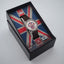Montre Pierre Lannier God Save Bretzel – Édition Bretzel Airlines – Acier 40,5 mm – Bracelet Cuir Ébène – Made in France