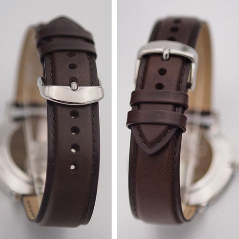 Montre Pierre Lannier God Save Bretzel – Édition Bretzel Airlines – Acier 40,5 mm – Bracelet Cuir Ébène – Made in France