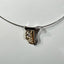 Pendentif création Or Gris Or Jaune diamants