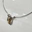Pendentif création Or Gris Or Jaune diamants